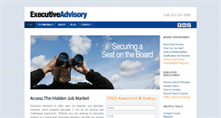 Desktop Screenshot of executive-advisory.com
